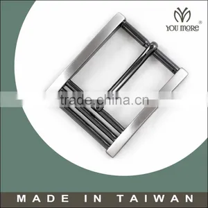 High Quality Design 35mm Custom Brand Fashion Pin Belt Buckle thumbnail-1