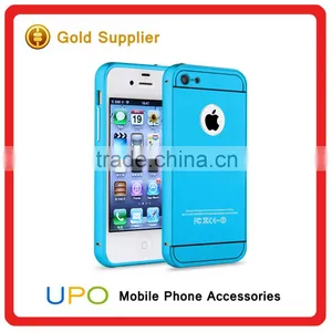Ultra-thin Shockproof Aluminum Metal Bumper Case for Iphone 4s, Mobile Cover for Iphone 4s thumbnail-1