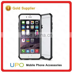[UPO] Fashionable Wholesales Shockproof Hybrid TPU PC Transparent Clear Armor Phone Case for IPhone 6 Plus thumbnail-5