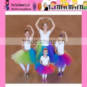 Newest Designer Ballet Tutu Dress Colorful Plus Size Ballet Tutu Dress thumbnail-1