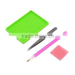 5D DIY Blooming Rose Restaurant Embroidered Faux Diamond Square Full Diamond thumbnail-2