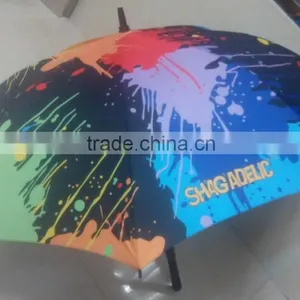 2015 Low MOQ Funny Lexus Multi-color Golf Umbrella thumbnail-4