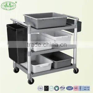 Hotel Dining Car,Double Stainless Steel Dining Car Equipment thumbnail-1