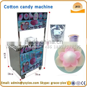 Electric Sugar Commercial Cotton Candy Machine Price, Cotton Candy Machine Maker thumbnail-1