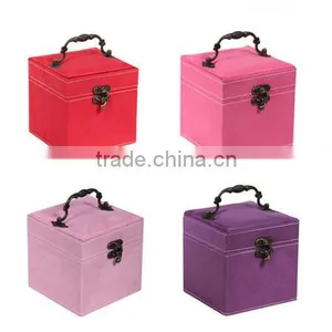 Christmas Gift 3 Sheets Inside Lint Jewelry Box for Girls thumbnail-6