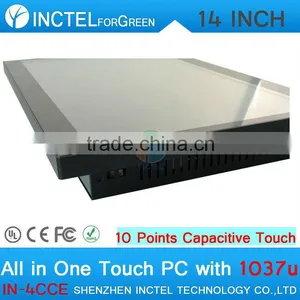 14 Inch Touch Screen All in One PC With 10 Point Touch Capacitive thumbnail-6