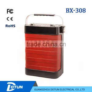 6 Inch Portable Bluetooth Outdoor Speaker With Wireless Mic and Remote BX-308 thumbnail-1