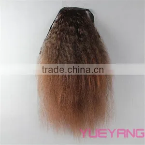 Natural Synthetic Drawstring Ponytail Hair Extension thumbnail-2