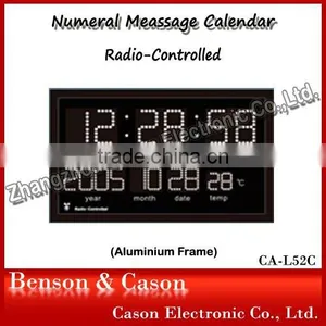 Aluminium Frame Wall Clock thumbnail-1