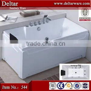 2 Peopel Use 1.9m Length Apron Installation Rectangle Shape Massage Bathtub thumbnail-5