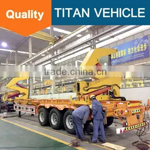 TITAN 40ft Container Lifting Equipment Side Lift Semi Trailer thumbnail-4