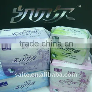 Biodegradable Corn and Bamboo Fiber Natural Sanitary Napkins thumbnail-2