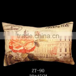 Custom Printing Accept Nature Linen Material Car Seat Cushion thumbnail-3