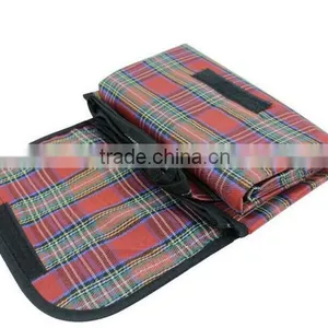 Check Printed Oxford Cloth Outdoor Blanket thumbnail-2
