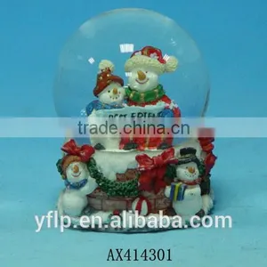 Christmas Decoration Resin Globe Glass Snow Globe Crafts thumbnail-2