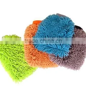 Elite Deluxe Super Permium Chenille Microfiber Car Wash Mitt thumbnail-3
