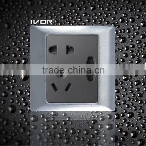 Hot Sales Doule 2 Pin & 3 Pin Wall Socket and Swtich thumbnail-1