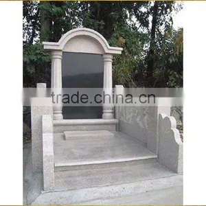 Chinese Funeral Monument,China Nature Stone Tombstone thumbnail-2