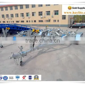 Galvanized Stainless Steel Small or Long Boat Trailer With Roller thumbnail-1