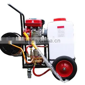High Efficient With Big Wheels and Long Hose 60L Garden Sprayer thumbnail-1