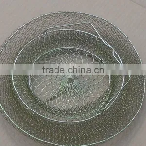 American Famous Brand Collapsible Wire Fish Basket thumbnail-4