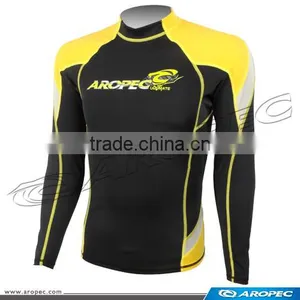 Lycra Long Sleeve Rash Guard, Man thumbnail-1