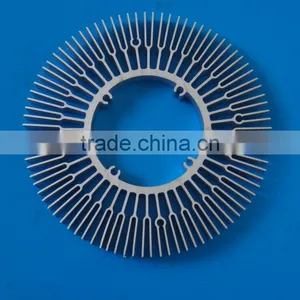 High Quanlity Customize Extruded Aluminum Led Heat Sink thumbnail-1