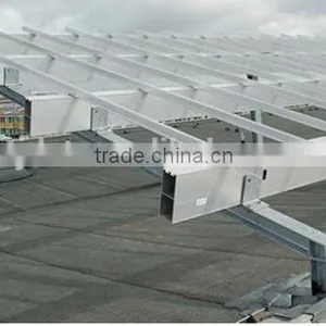 Galvanized Perforated Square Tube for Solar Photovoltaic Stents/Solar Stand / Solar Mounting Bracket 60x60 thumbnail-2