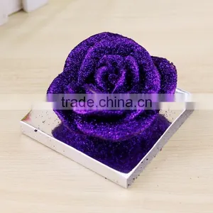 Colorful Rose Flower Shaped Art Candle,wedding Candle, Wedding Favor thumbnail-5