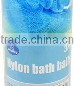 NYLON BATH BALLS 3PK thumbnail-1