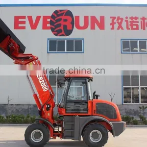 Everun Brand CE Approved 2TON Telescopic Arm Boom Wheel Loader thumbnail-1