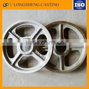 Custom Hot Sale Good Quality Low Price Cast Iron Elevator Wheel thumbnail-3