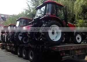 YTO Wheel Tractors Hot Sale 804 80hp YTO Engine With Cabin Agricultural Tractor 4WD thumbnail-2