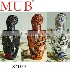 Special Umbrella Style Perfume Oil Alloy /Metal Material Arabia Bottles Wholesale thumbnail-1