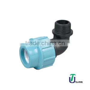 PP 90 Male Elbow DIN 8076 / ISO 14236 (Italian Style) thumbnail-1