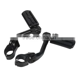 Engine Guard 1.25" Highway Foot Pegs Footpeg For Universal Motocycle New thumbnail-1