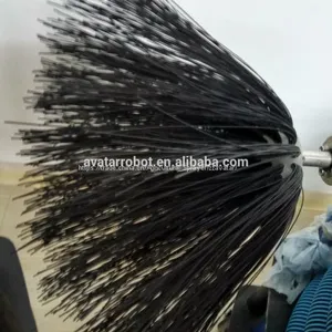 Pipe Sewer Inspection Air Duct Cleaning Brushing Machine With Cable thumbnail-4