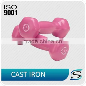 China Cast Iron Hex Dumbbells for Weight Lifting thumbnail-3