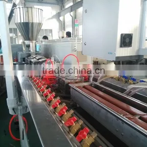 Co-extrusion WPC Profile for Window and Doors, Flooring, Wall Cladding,ceiling Making Machine thumbnail-5