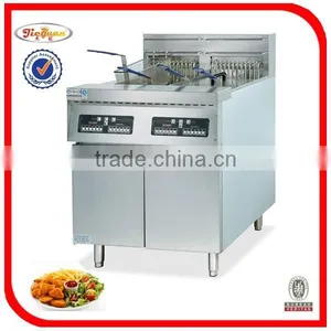 Digital Electric Fryer 2-tank & 4-basket DF-38 0086-13632272289 thumbnail-1