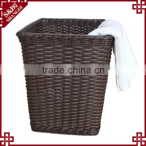 Chinese Supplier High Quality New Product Handmade Eco-friendly Plastic Laundry Basket thumbnail-5