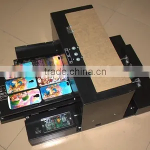 A4 Size 6 Colors ECO-Solvent Flatbed Small Phone Case Printer thumbnail-3