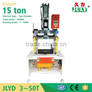 JULY Low Price 15 Ton Four Column Hydraulic Power Press Machine thumbnail-1