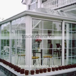Extrusion Alloy Wood Color Door Aluminium Frame Made in China thumbnail-1