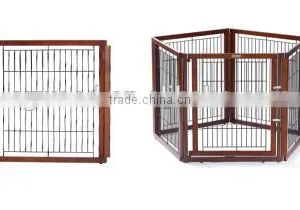 Foldable Wooden Pet Dog Cage With a Door-5 thumbnail-1