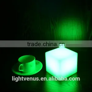 10x10x10cm Decorative Multi Color Changing Rechargeable Led Table Lamps thumbnail-3