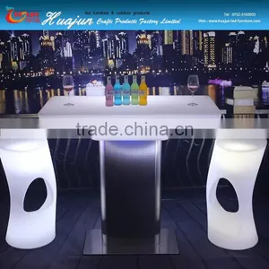 Glowing LED Bar Table / Rechargeable Led Table/ Led Portable Table/ Color Changing Led Table thumbnail-5