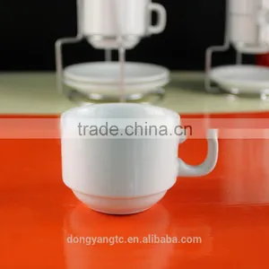 2017 Hotel Supplies 304 Stainless Steel Rack Plus Ceramic Tea Cup Set thumbnail-3