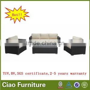 Unique Sectional Sofa Furniture Plastic Rattan Outdoor Furniture thumbnail-4