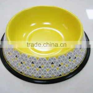 Fashionable Shallow Pet Bowl Dog Cat Feeder With High Quality thumbnail-1